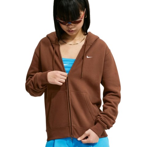 Bluza damska Nike Studio Fleece Medium Weight jasny brąz IM8504 259 M Nike