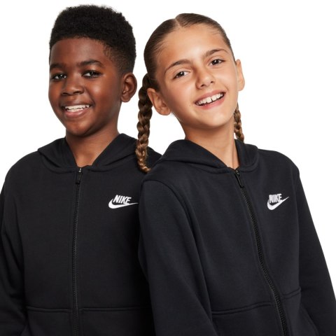 Bluza dla dzieci Nike Club Fleece czarna FD3017 010 XL Nike