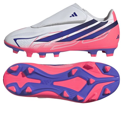 Buty adidas F50 Hyperfast Club Vel Jr FG/MG KK1333 biały 33 Adidas