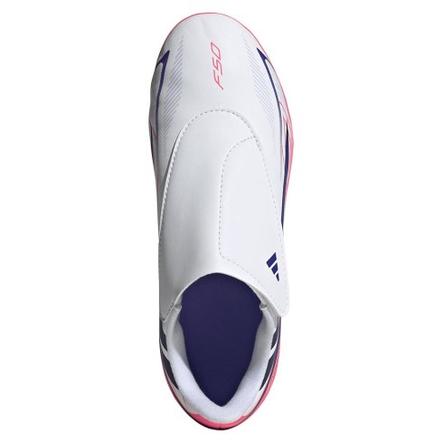 Buty adidas F50 Hyperfast Club Vel Jr FG/MG KK1333 biały 34 Adidas