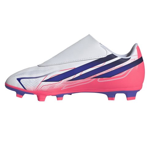 Buty adidas F50 Hyperfast Club Vel Jr FG/MG KK1333 biały 34 Adidas
