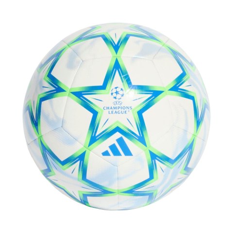 Piłka nożna adidas UCL Club 26/27 League Stage biało-niebiesko-zielona KX5863 3 Adidas teamwear