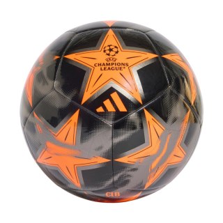 Piłka nożna adidas UCL Club 26/27 League Stage czarno-srebrno-pomarańczowa KE9762 4 Adidas teamwear