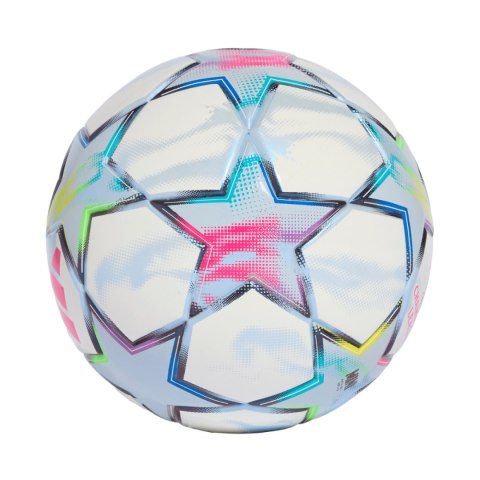 Piłka nożna adidas UCL Mini 26/27 League Stage biało-błękitna KE9770 1 Adidas
