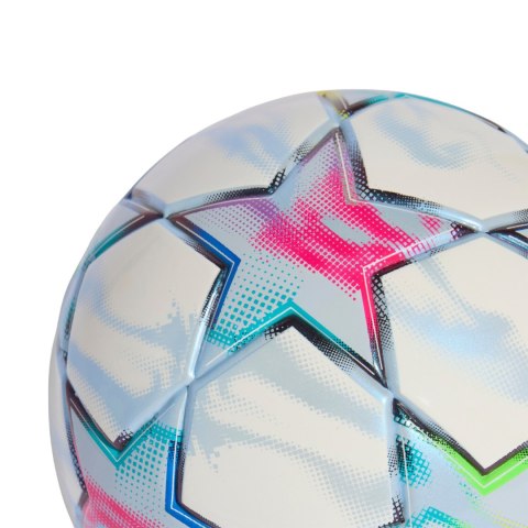 Piłka nożna adidas UCL Mini 26/27 League Stage biało-błękitna KE9770 1 Adidas