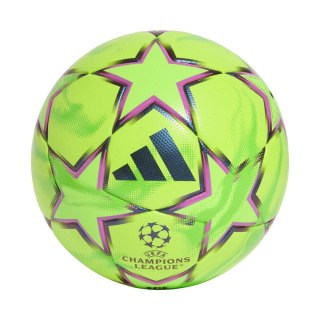 Piłka nożna adidas UCL Winter 26/27 League Stage zielono-czarno-różowa KY5573 5 Adidas teamwear