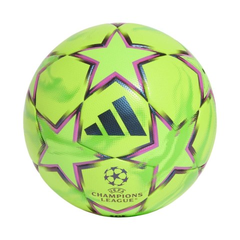 Piłka nożna adidas UCL Winter 26/27 League Stage zielono-czarno-różowa KY5573 5 Adidas teamwear