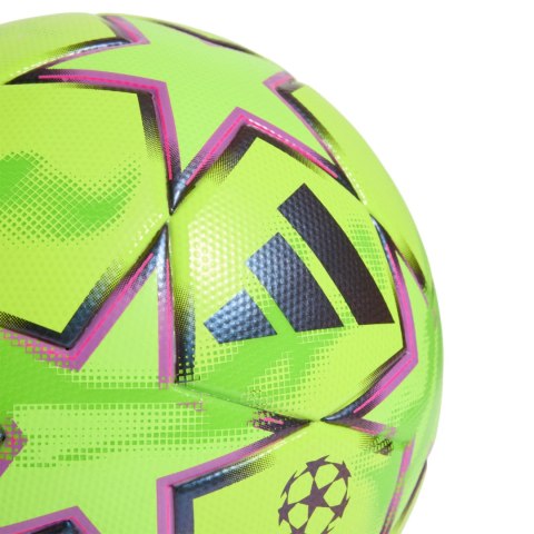 Piłka nożna adidas UCL Winter 26/27 League Stage zielono-czarno-różowa KY5573 5 Adidas teamwear