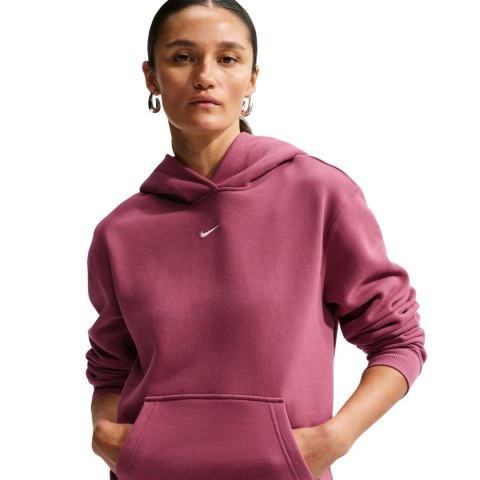 Bluza damska Nike Studio Fleece Medium Weight różowa IM8100 654 L Nike