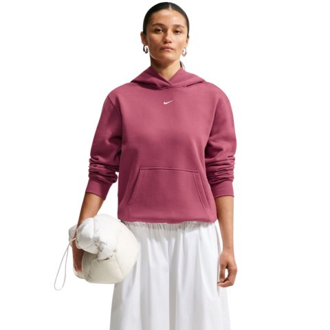 Bluza damska Nike Studio Fleece Medium Weight różowa IM8100 654 M Nike