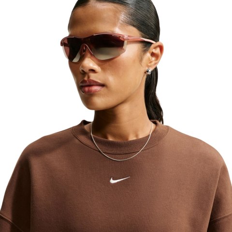 Bluza damska Nike Studio Fleece brązowa IM8082 259 L Nike