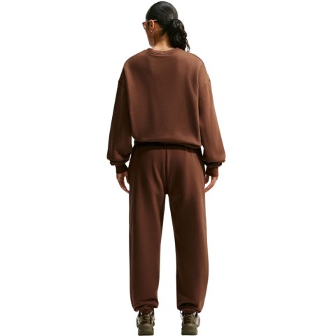 Bluza damska Nike Studio Fleece brązowa IM8082 259 L Nike