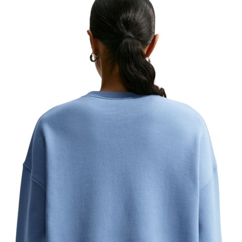 Bluza damska Nike Studio Fleece niebieska IM8082 486 M Nike