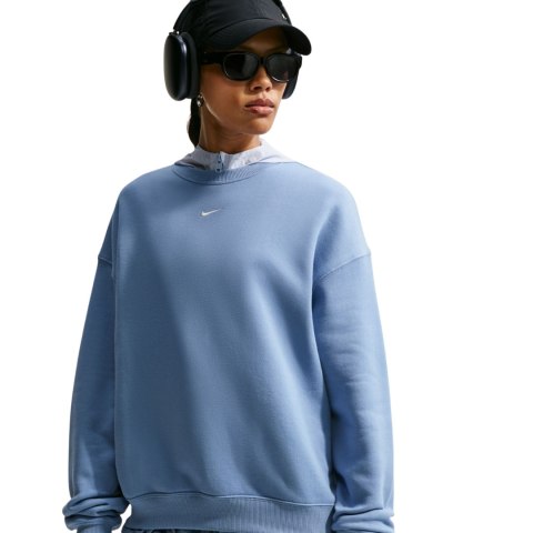 Bluza damska Nike Studio Fleece niebieska IM8082 486 M Nike