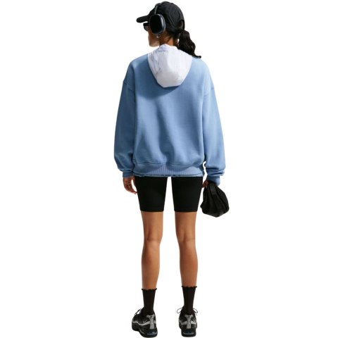 Bluza damska Nike Studio Fleece niebieska IM8082 486 M Nike
