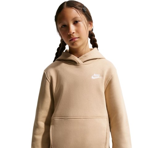 Bluza dla dzieci Nike Sportswear Club Fleece beżowa FD3000 286 M Nike