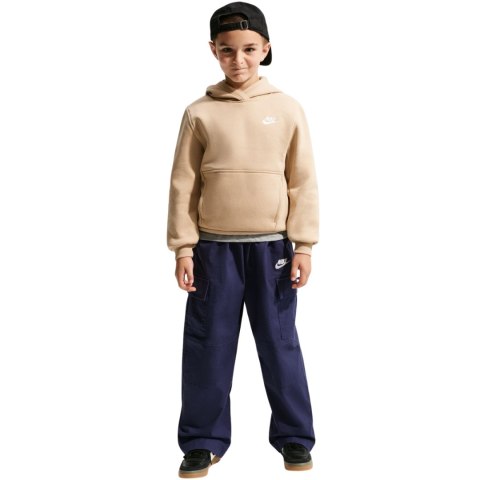 Bluza dla dzieci Nike Sportswear Club Fleece beżowa FD3000 286 M Nike