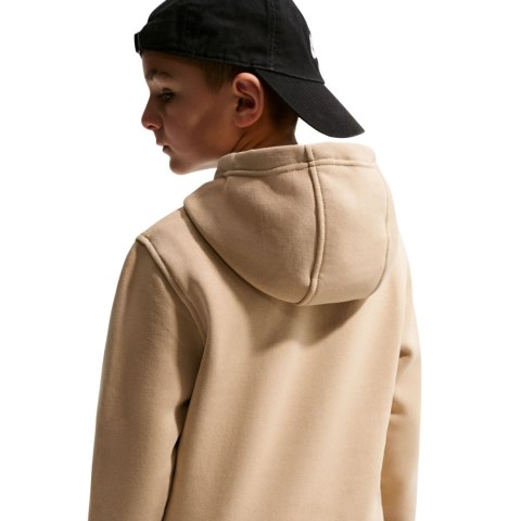 Bluza dla dzieci Nike Sportswear Club Fleece beżowa FD3000 286 S Nike