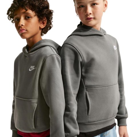 Bluza dla dzieci Nike Sportswear Club Fleece szara FD3000 289 XS Nike