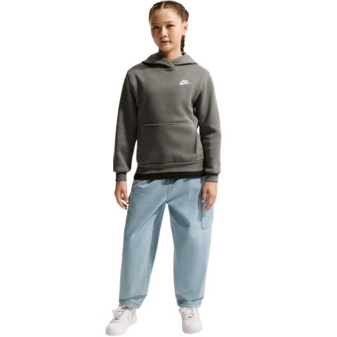 Bluza dla dzieci Nike Sportswear Club Fleece szara FD3000 289 S Nike