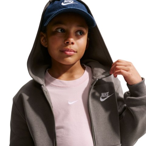 Bluza dla dzieci Nike Sportswear Club Fleece szara FD3004 289 S Nike