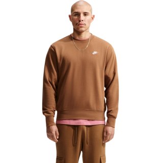 Bluza męska Nike Club FT jasny brąz FN3888 270 2XL Nike