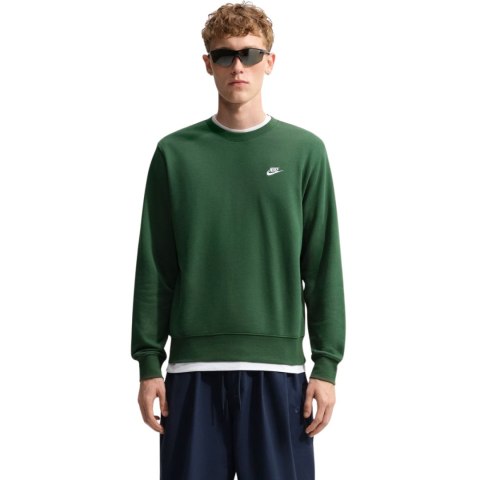 Bluza męska Nike Club FT zielona FN3888 323 L Nike