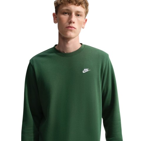 Bluza męska Nike Club FT zielona FN3888 323 S Nike
