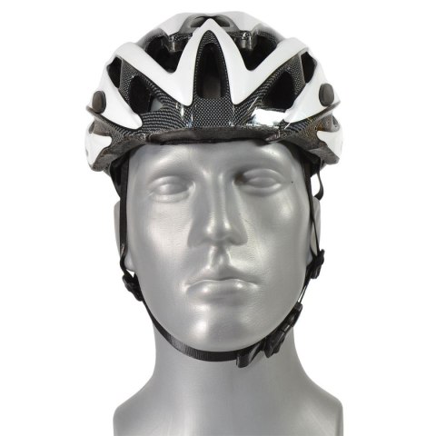 KASK ROWEROWY REGULOWANY DUNLOP MTB R. M (55-58CM) BIAŁY PERŁOWY