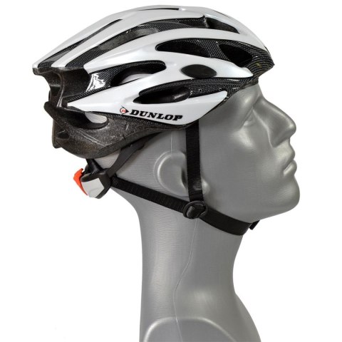 KASK ROWEROWY REGULOWANY DUNLOP MTB R. M (55-58CM) BIAŁY PERŁOWY