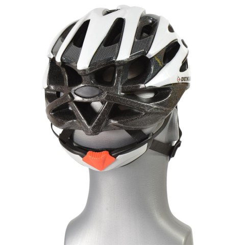 KASK ROWEROWY REGULOWANY DUNLOP MTB R. M (55-58CM) BIAŁY PERŁOWY