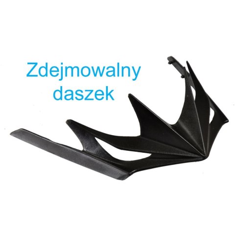 KASK ROWEROWY REGULOWANY DUNLOP MTB R. M (55-58CM) BIAŁY PERŁOWY
