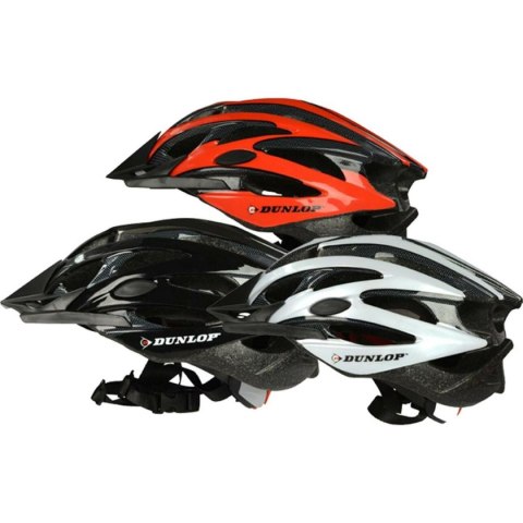 KASK ROWEROWY REGULOWANY DUNLOP MTB R. M (55-58CM) BIAŁY PERŁOWY