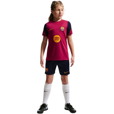 Koszulka dla dzieci Nike FC Barcelona Strike bordowa II3237 621 M Nike