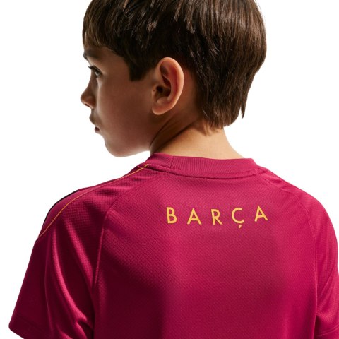 Koszulka dla dzieci Nike FC Barcelona Strike bordowa II3237 621 S Nike