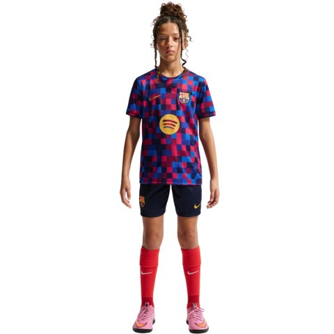 Koszulka dla dzieci Nike FC Barcelona bordowo-niebieska II1752 621 XS Nike