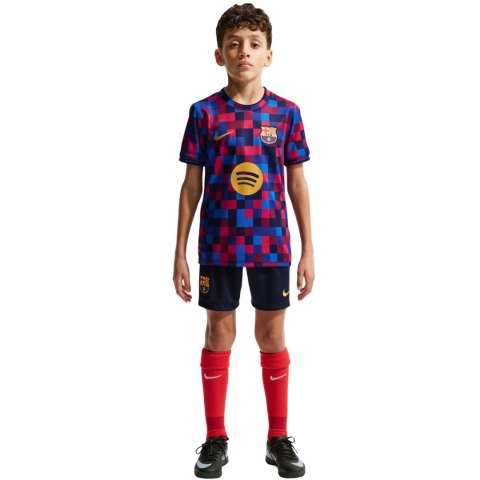 Koszulka dla dzieci Nike FC Barcelona bordowo-niebieska II1752 621 XS Nike