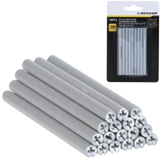 ODBLASKI NA SZPRYCHY RURKI ODBLASKOWE ROWEROWE 18SZT DUNLOP