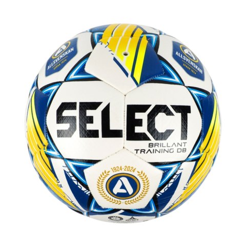 Piłka nożna Select Brillant Training DB Allsvenskan v24 biało-niebiesko-żółta 18933 4 Select