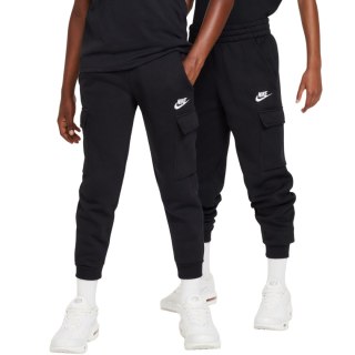 Spodnie dla dzieci Nike Sportswear Club Fleece czarne FD3012 010 M Nike
