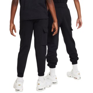Spodnie dla dzieci Nike Sportswear Club Fleece czarne FD3012 010 M Nike
