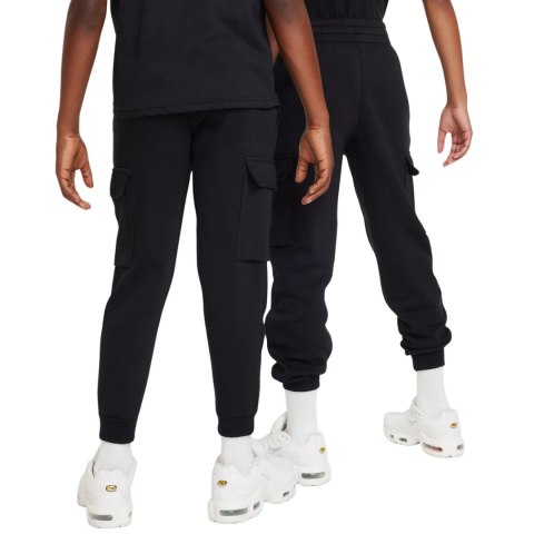Spodnie dla dzieci Nike Sportswear Club Fleece czarne FD3012 010 XS Nike