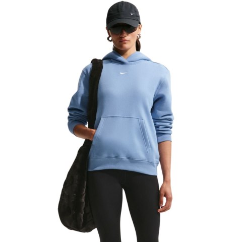 Bluza damska Nike Studio Fleece Medium Weight jasnoniebieska IM8100 486 L Nike