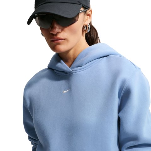 Bluza damska Nike Studio Fleece Medium Weight jasnoniebieska IM8100 486 L Nike