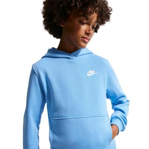 Bluza dla dzieci Nike Sportswear Club Fleece jasnoniebieska FD3000 497 M Nike
