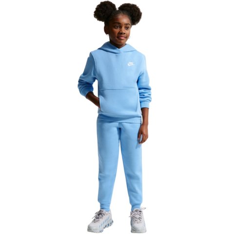 Bluza dla dzieci Nike Sportswear Club Fleece jasnoniebieska FD3000 497 S Nike