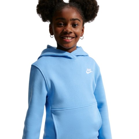 Bluza dla dzieci Nike Sportswear Club Fleece jasnoniebieska FD3000 497 XS Nike