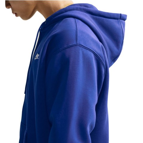 Bluza męska Nike Club BB FZ Hoodie niebieska FN3861 455 L Nike