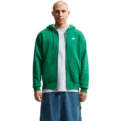Bluza męska Nike Club BB FZ Hoodie zielona FN3861 365 2XL Nike