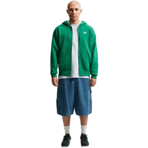 Bluza męska Nike Club BB FZ Hoodie zielona FN3861 365 2XL Nike